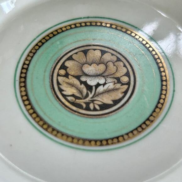 Vintage MCM Eschenbach Bavaria Toothpick Holder and Side Plate - Picture 6 of 12